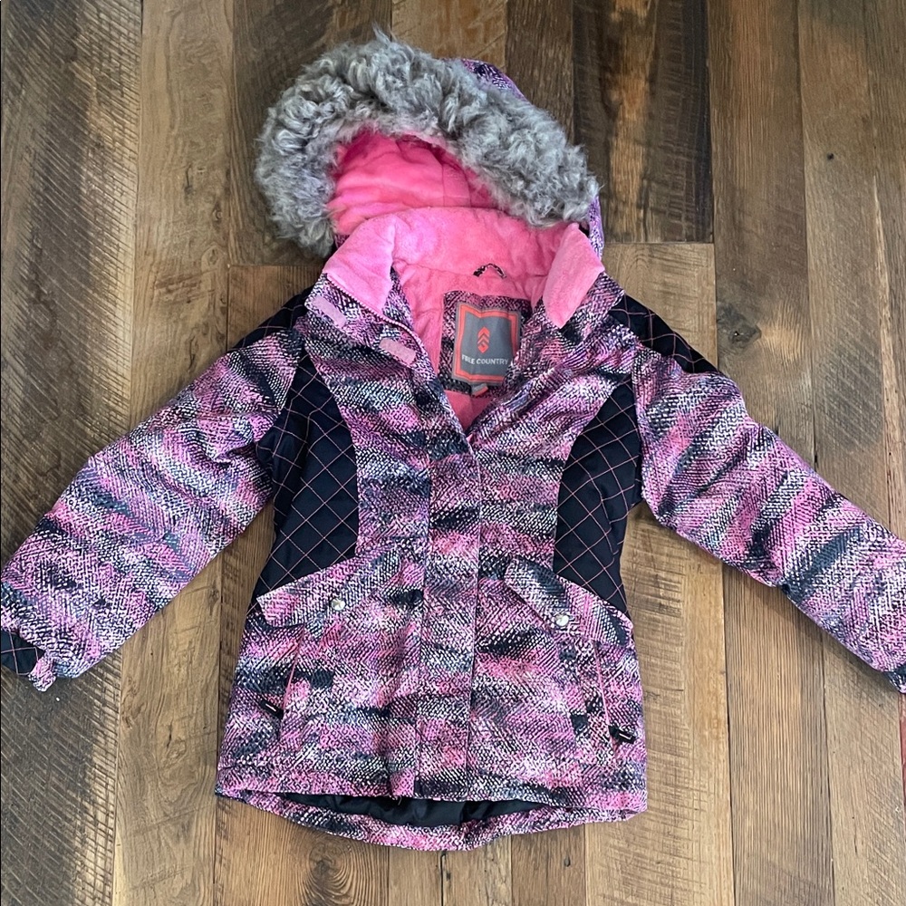 Free Country winter coat girl 10-12